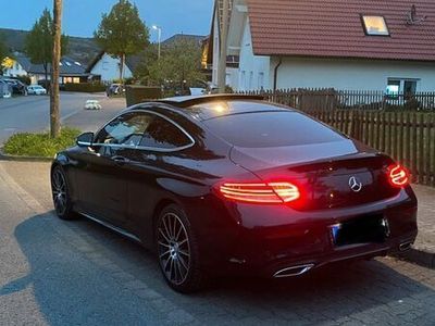 gebraucht Mercedes C220 Coupé AMG/Pano/Burmester/Head-up/Rückfahrkamera