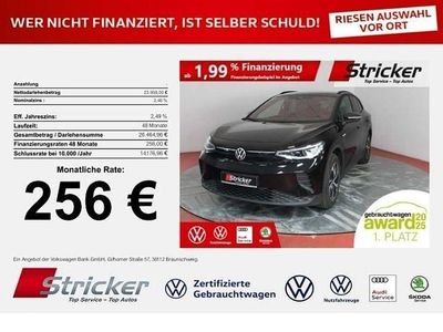 Gebraucht VW ID.4 Pure 125 kW (170 PS) 2022 Schwarz SUV