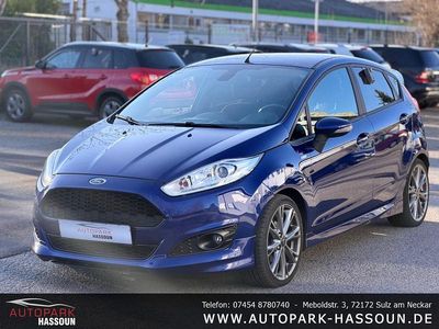 Gebraucht Ford Fiesta ST-Line 95 PS (69 kW) 2016 Indicblau Kleinwagen