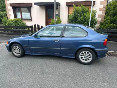 Gebraucht BMW 316 Compact 105 PS (77 kW) 1996 Blau Kleinwagen