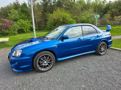 Gebraucht Subaru Impreza 224 PS (164 kW) 2004 Blau Limousine