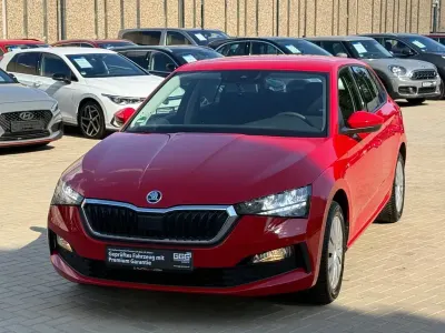 Gebraucht Skoda Scala Active 95 PS (69 kW) 2019 Rot Kleinwagen