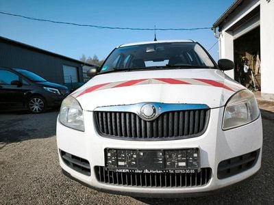 Gebraucht Skoda Roomster Plus Edition 69 PS (50 kW) 2009 Weiß Van / Kleinbus