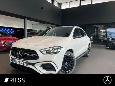 Gebraucht Mercedes GLA200 AMG 163 PS (119 kW) 2026 Polarweiß uni SUV