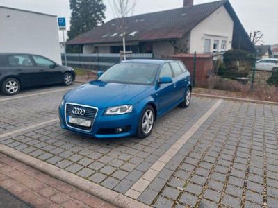 Gebraucht Audi A3 S-Line 125 PS (91 kW) 2010 Blau Kleinwagen