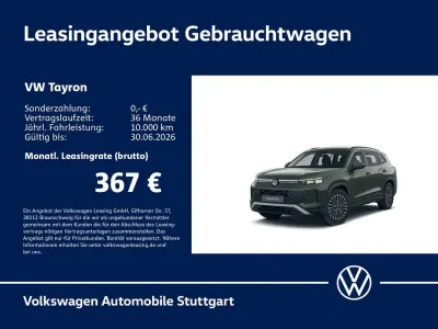 Gebraucht VW Tayron Life 150 PS (110 kW) 2025 Grün SUV