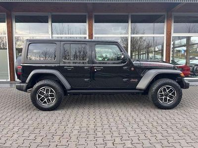 Gebraucht Jeep Wrangler Unlimited Rubicon 272 PS (200 kW) 2024 Schwarz SUV