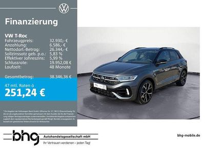 Gebraucht VW T-Roc R 301 PS (221 kW) 2022 Grau SUV