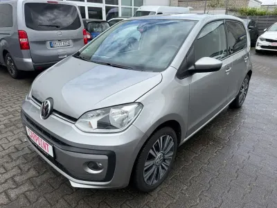 Gebraucht VW up! Sound 75 PS (55 kW) 2017 Silber Kleinwagen