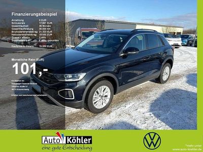 Gebraucht VW T-Roc Life 116 PS (85 kW) 2025 Deep black perleffekt / titanschwarz SUV