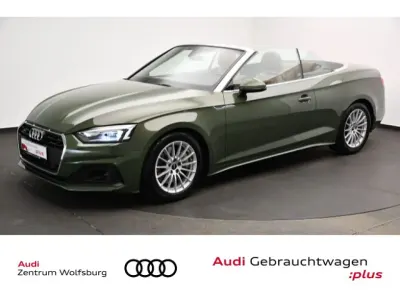 Gebraucht Audi A5 Cabriolet Ambiente 265 PS (194 kW) 2021 Distriktgrün metallic (metallic) Cabrio