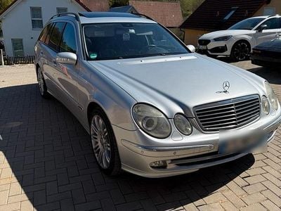 Brugt Mercedes E320 Avantgarde 280 HK (205 kW) 2005 Sølv Stationcar