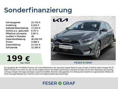Neu Kia Ceed Style 140 PS (102 kW) 2025 Pentametal grau Kleinwagen