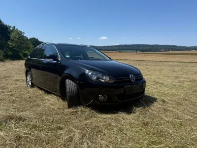 Gebraucht VW Golf VII Style 86 PS (63 kW) 2012 Schwarz Kombi