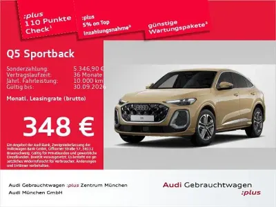 Gebraucht Audi Q5 Sportback S-Line 204 PS (150 kW) 2025 Gold SUV