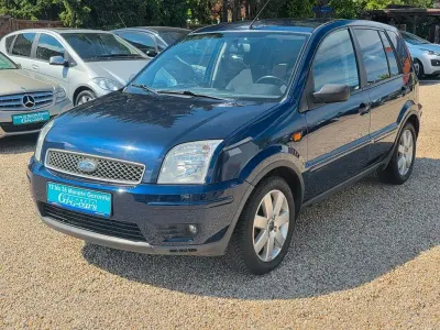 Gebraucht Ford Fusion 101 PS (74 kW) 2005 Blau Kleinwagen