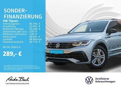 Gebraucht VW Tiguan Style 200 PS (147 kW) 2024 Silber (reflexsilber metallic) SUV