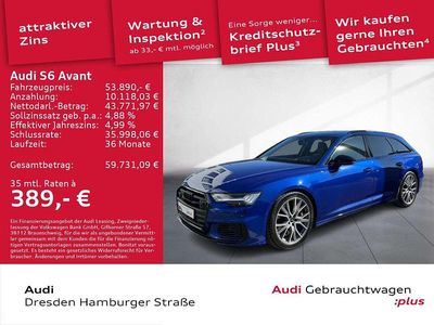 Gebraucht Audi S6 Sport 344 PS (253 kW) 2022 Ultrablau metallic Kombi
