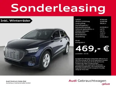 Używany Audi Q4 e-tron Sport 210 kW (286 KM) 2025 Niebieski SUV