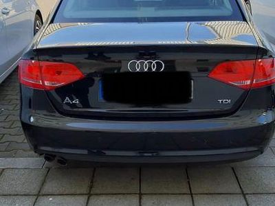 Gebraucht Audi A4 Ambiente 120 PS (88 kW) 2010 Schwarz Limousine