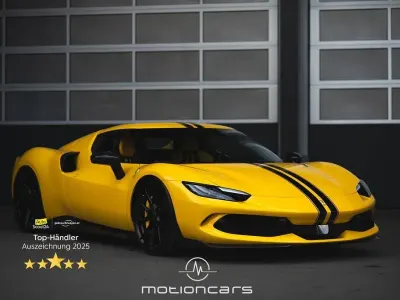 Nouă Ferrari 296 829 CP (609 kW) 2025 Galben