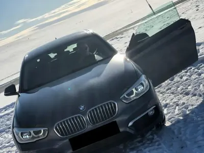 Gebraucht BMW 116 Urban Line 109 PS (80 kW) 2015 Grau Kleinwagen