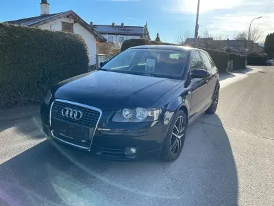 Gebraucht Audi A3 140 PS (102 kW) 2008 Schwarz Kleinwagen