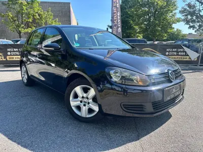 Gebraucht VW Golf VI Comfortline 102 PS (75 kW) 2009 Schwarz Kleinwagen
