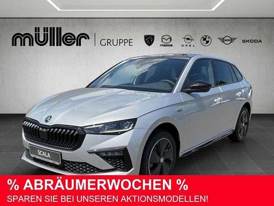 Silber Gebraucht 2025 Skoda Scala Monte Carlo Kleinwagen | 25.990 € (Teuer)