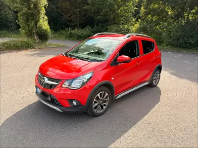 Gebraucht Opel Karl Rocks 75 PS (55 kW) 2017 Rot Kleinwagen