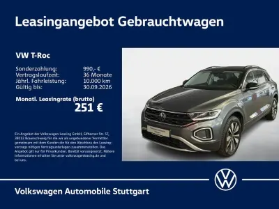 Gebraucht VW T-Roc Goal 150 PS (110 kW) 2025 Grau SUV