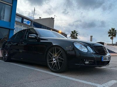 Usata Mercedes E350 Avantgarde 272 CV (200 kW) 2006 Nero Berlina