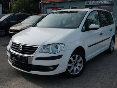 Brugt VW Touran Conceptline 102 HK (75 kW) 2009 Hvid MPV