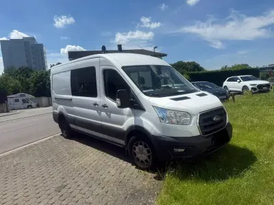 Gebraucht Ford Transit 170 PS (125 kW) 2020 Weiß Van / Kleinbus