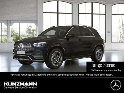 Gebraucht Mercedes GLE350 AMG 211 PS (155 kW) 2022 Obsidianschwarz metallic SUV