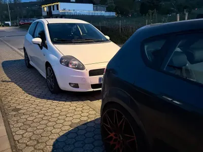 Gebraucht Fiat Punto 120 PS (88 kW) 2009 Weiß Kleinwagen