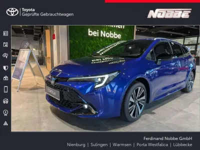 Nouvelle Toyota Corolla 178 ch (130 kW) 2025 Bleue Break