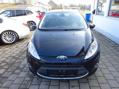 Gebraucht Ford Fiesta Titanium 82 PS (60 kW) 2009 Schwarz Kleinwagen