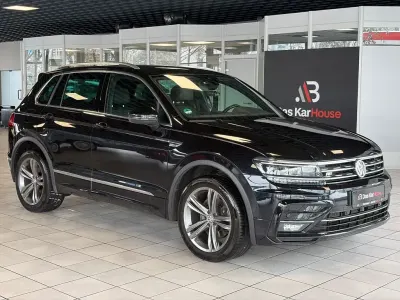 Second-hand VW Tiguan R-line 220 CP (161 kW) 2017 Negru SUV