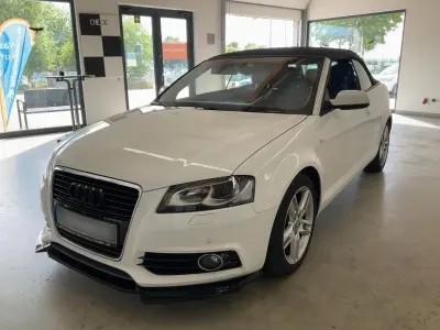Gebraucht Audi A3 Cabriolet S-Line 160 PS (117 kW) 2011 Weiß Cabrio