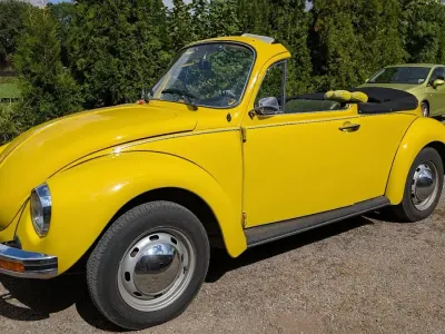 Gebraucht VW Käfer 55 PS (40 kW) 1975 Gelb Cabrio