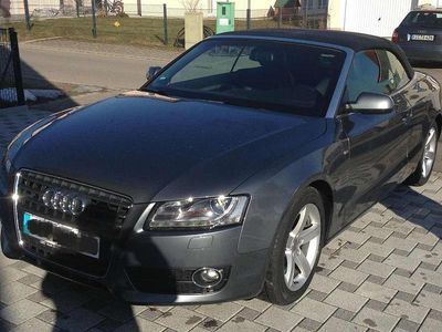Używany Audi A5 Cabriolet S-Line 211 KM (155 kW) 2011 Szary Kabriolet