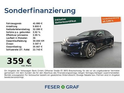 Grenadillschwarz metallic Gebraucht 2023 VW ID.7 Pro Limousine | 41.880 € (Fairer Preis)