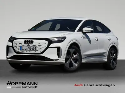 Gebraucht Audi Q4 Sportback e-tron S-Line 210 kW (286 PS) 2026 Weiß SUV