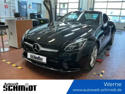 Brugt Mercedes SLC200 AMG line Plus 184 HK (135 kW) 2016 Sort
