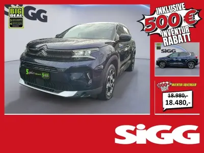 Gebraucht Citroën C5 Aircross PureTech 131 PS (96 kW) 2024 Blau SUV