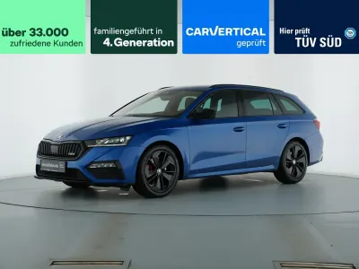 Gebraucht Skoda Octavia RS 245 PS (180 kW) 2021 Raceblau metallic Kombi