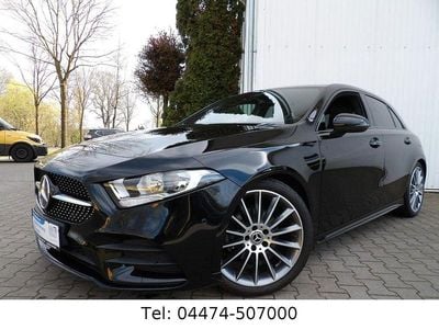 Gebraucht Mercedes A200 AMG line 163 PS (119 kW) 2020 Schwarz Limousine