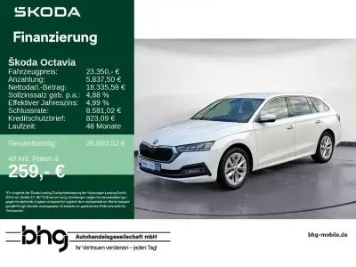 Gebraucht Skoda Octavia Style 150 PS (110 kW) 2023 Weiß Kombi