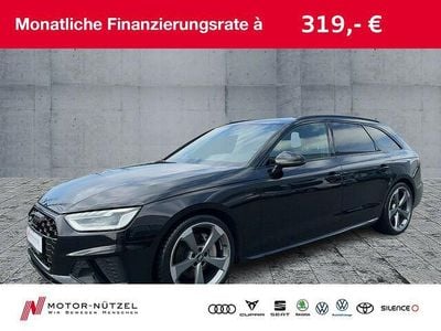 Mythosschwarz metallic Gebraucht 2021 Audi A4 S-Line Kombi | 23.930 € (Guter Preis)